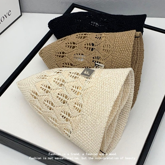 Mũ Bucket Chống Nắng Chống Tia Uv Màu Đen Trơn Thời Trang Xuân Hè 2023 Dành Cho Nữ