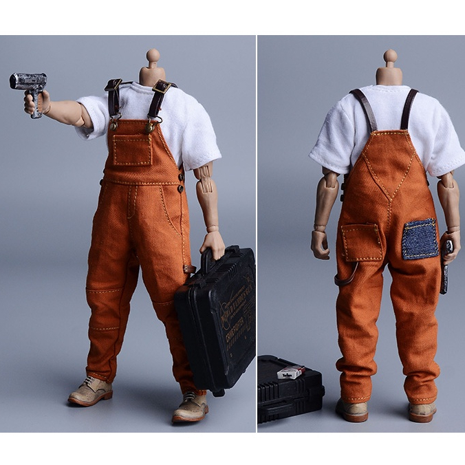 Quần Yếm Cho Búp Bê 20cm Tỉ Lệ 1 / 12