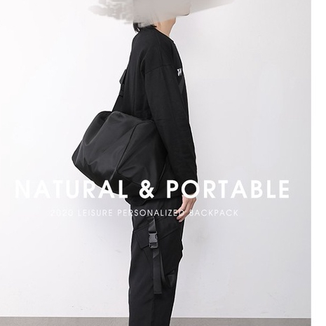 Túi xách nam IMELON đeo chéo vai phong cách Harajuku Nhật Bản