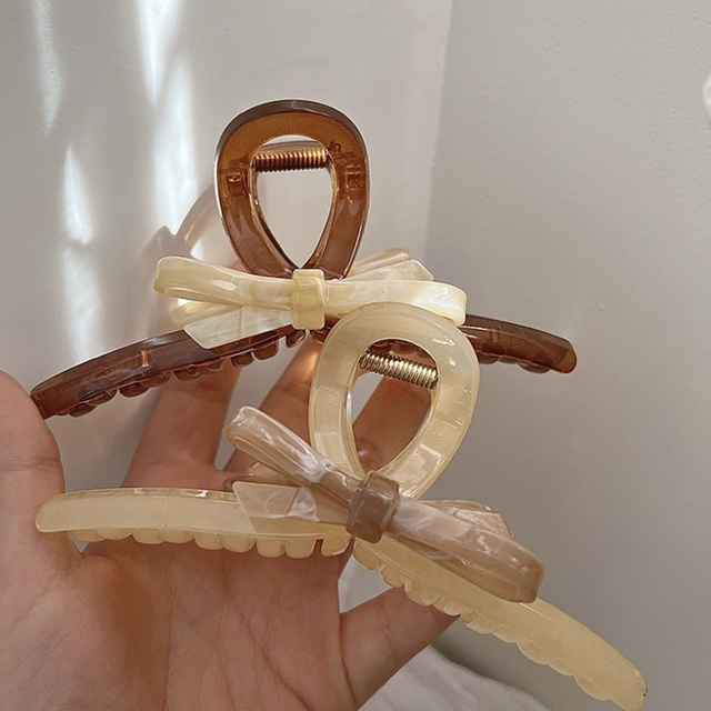 Kẹp Tóc Nơ Lớn 13cm Thời Trang Xuân Hè Mới Chất Lượng Cao Cho Nữ