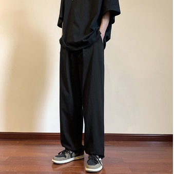 Quần ống rộng Kẻ Sọc Hai Bên Thời Trang Dành Cho Nam Size M-3Xl