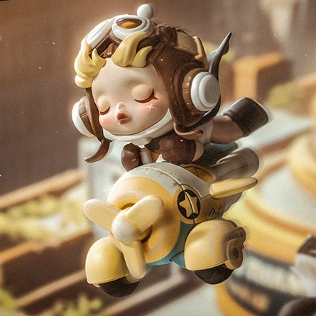 Skullpanda Đồ Chơi Xe Hơi Dễ Thương Xinh Xắn