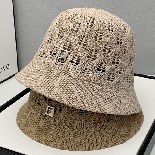 Mũ Bucket Chống Nắng Chống Tia Uv Màu Đen Trơn Thời Trang Xuân Hè 2023 Dành Cho Nữ