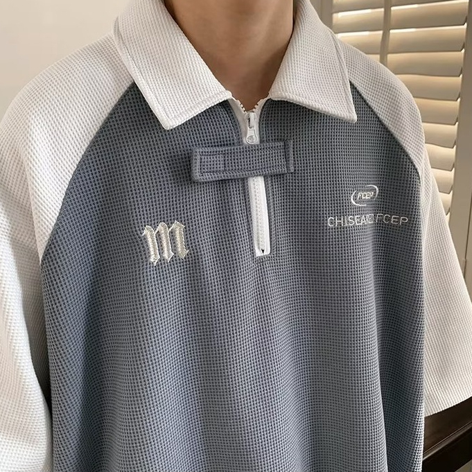 Áo Thun POLO Thời Trang Hàn Quốc Dành Cho Nam áo thun nam form rộng có cổ áo thun polo unisex áo polo nam đẹp SweatShirts