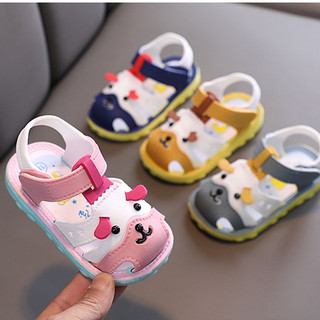 Giày Sandal Đế Mềm Chống Trượt Thoáng Khí Thời Trang Đi Biển Mùa Hè