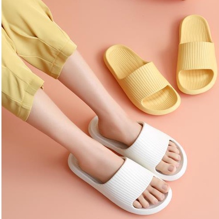 Dép Đi Trong Nhà Tắm Bằng EVA Đế Mềm Chống Trượt Nhanh Khô Size 37-44 Thời Trang Cho Nam Và Nữ