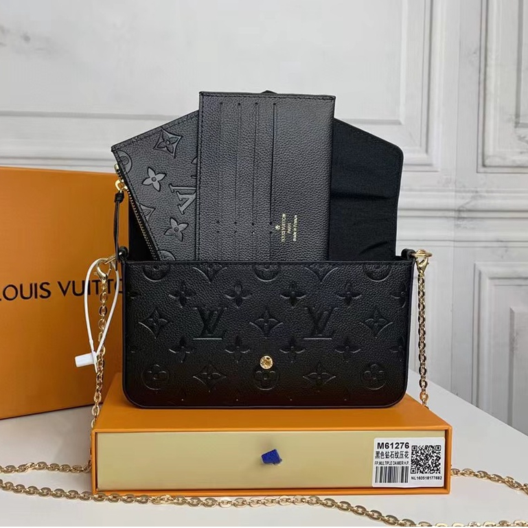 (Hàng Có Sẵn Để Gửi + Hộp + 100% Túi Xách Da Đeo Vai Chính Hãng) LV / Louis Vuitton M61276