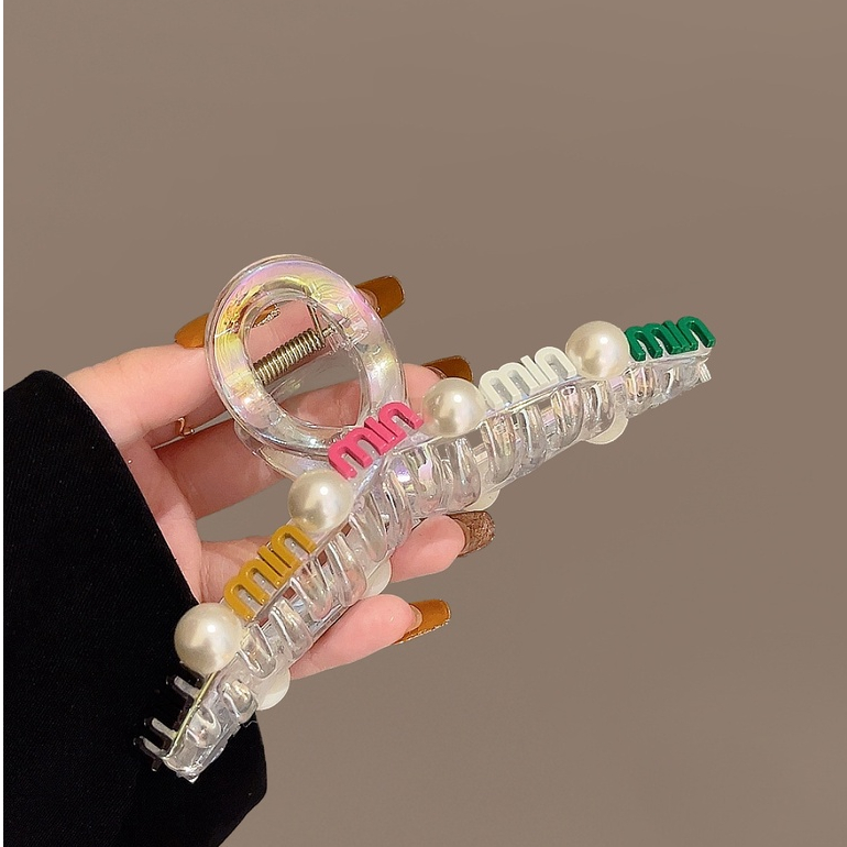 Kẹp Tóc Cỡ Lớn 13cm Thiết Kế Mới Ngọt Ngào Thời Trang Theo Phong Cách Hàn Quốc