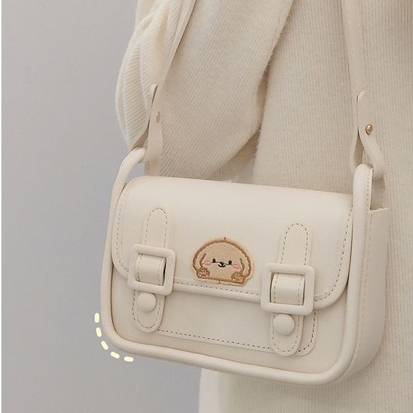 Túi Đeo Vai Phong Cách Preppy Dễ Thương Thời Trang Cho Nữ