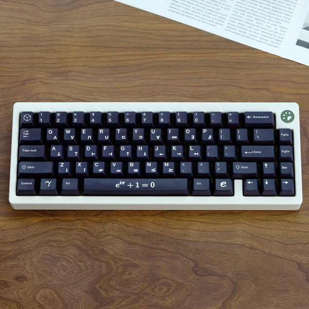 GMK Euler Keycap, 129 Phím Keycaps PBT Cherry Profile DYE-SUB Cá Tính GMK Keycaps Cho Bàn Phím Cơ