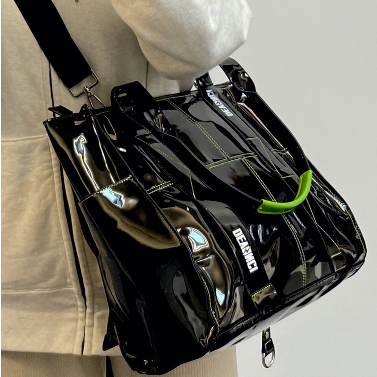 Mischa Túi Xách Da Đeo Vai Sức Chứa Lớn Kiểu Dáng Đơn Giản Hợp Thời Trang