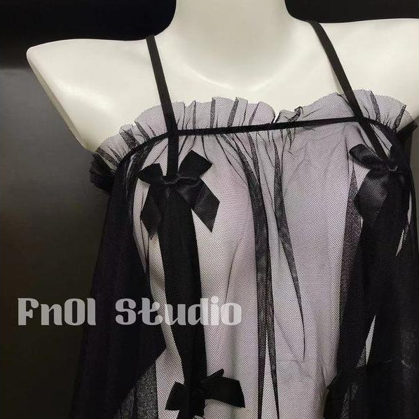 {FnOl Studio} Dệt Size Lớn Có Thể Mặc Bộ Đồ Ngủ Gợi Cảm Đồ Lót Gợi Cảm Đồ Ngủ Gợi Cảm Bộ Đồ Ngủ Slin