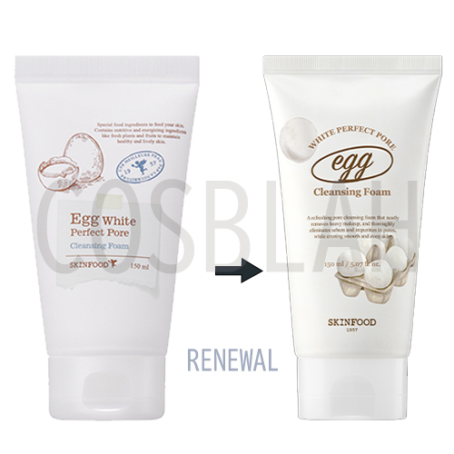 Sữa rửa mặt skinfood egg white perfect pore cleansing foam 150ml