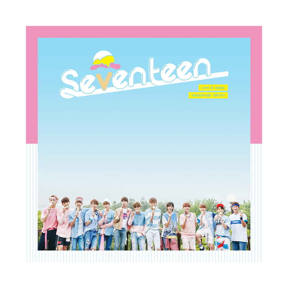 Album đầu tay Hybe Labels seventeen Love Letter bao bì mới