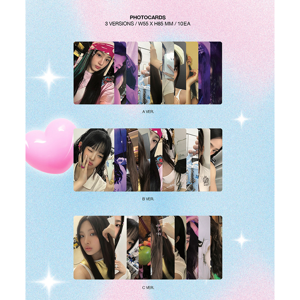 Album EP thứ 2 KPOP GOODS phiên bản nhãn Weverse Hybe NewJeans Get Up