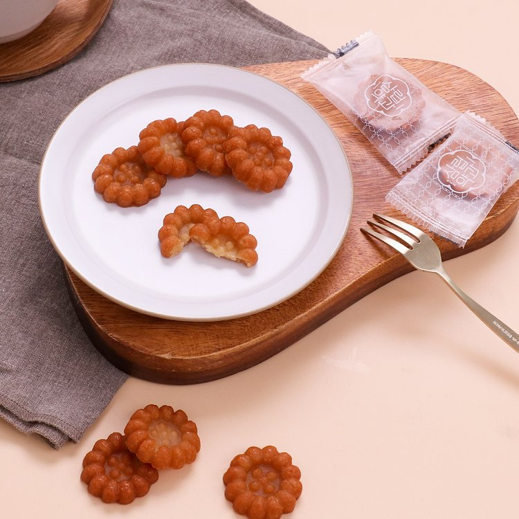 Mật ong mini yakgwa 1kg | Bánh ngọt truyền thống hàn quốc từ bột tvn seojin's olive young