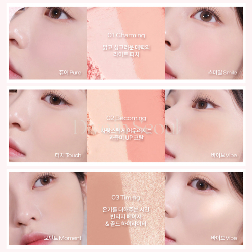 Phấn má hồng Florid Layer – 6 màu