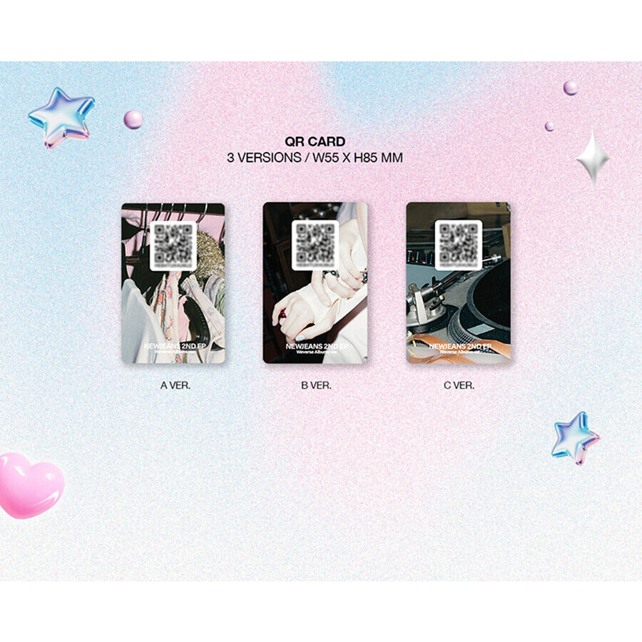 NEWJEANS  2nd EP Album  3 Version Set