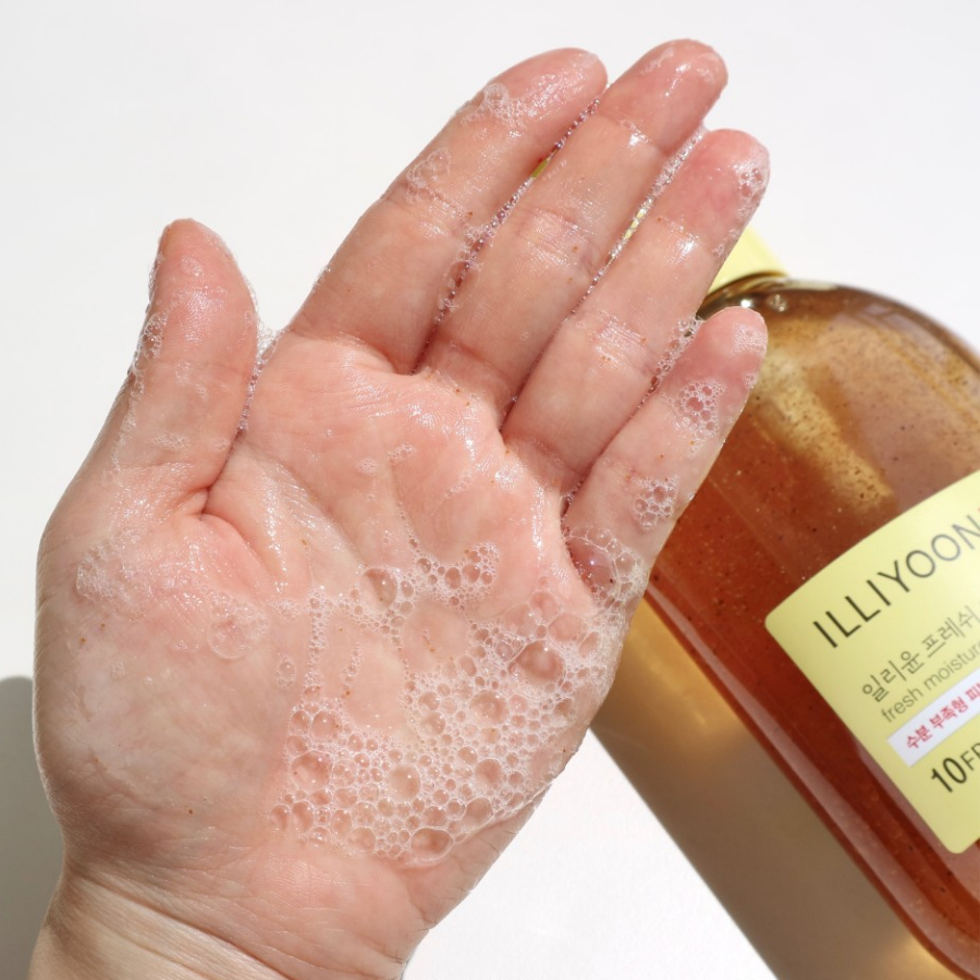 Sữa tắm tẩy da chết body Illiyoon Fresh Moisture Scrub Wash 400ml