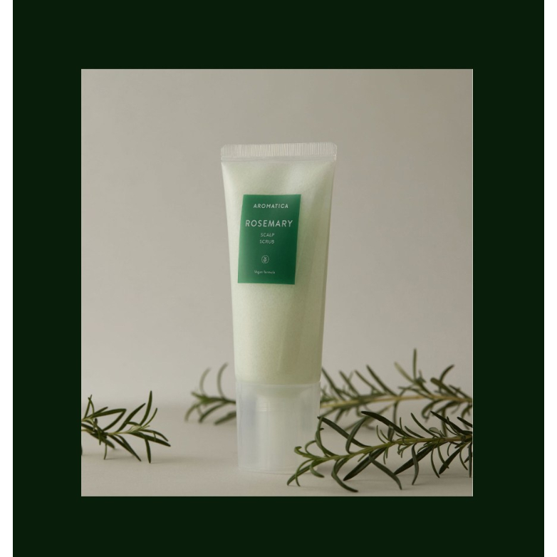 Kem tẩy tế bào chết da đầu hương thảo Aromatica Rosemary Scalp Scrub 165ml