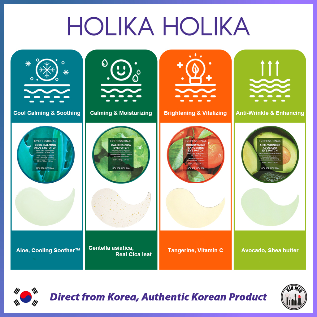 HOLIKA HOLIKA EYEFESSIONAL EYE PATCH *ORIGINAL KOREA*