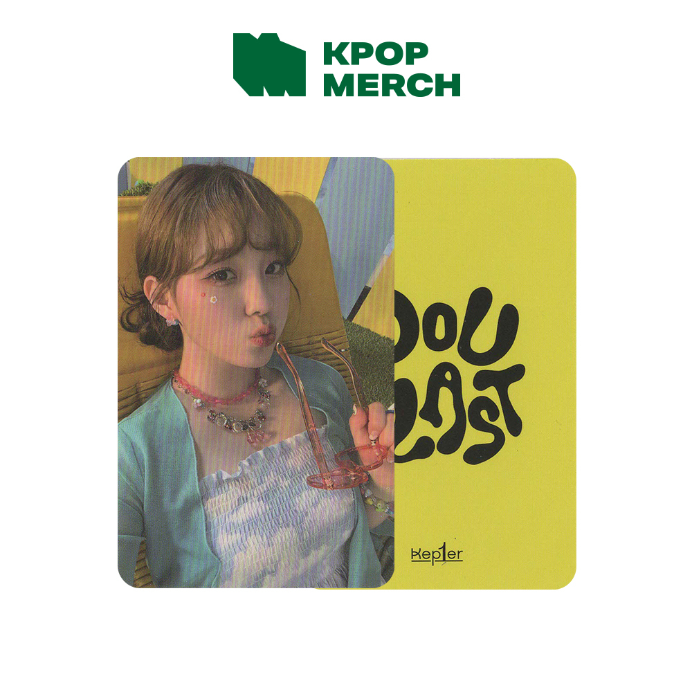 Kep1er Only Pob 2nd mini album Doublast synnara pob Photo card Random