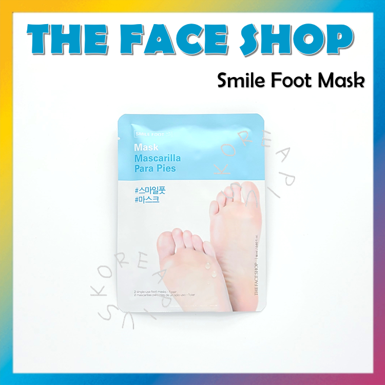 [the Face shop] mặt nạ smile foot 18ml