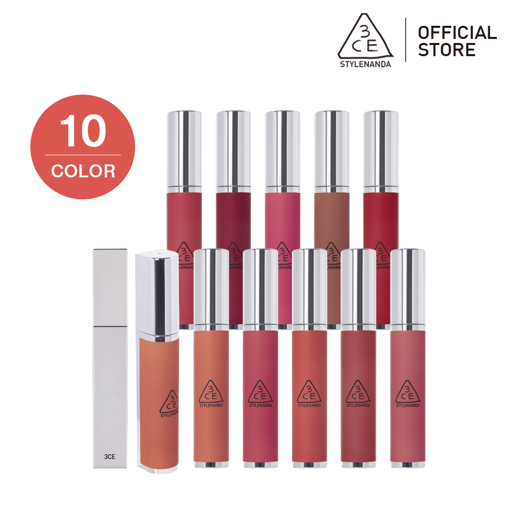 3ce Son siêu lì mịn môi 3CE Hazy Lip Clay 4g l Official Store Lip Make Up Cosmetic