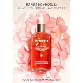 Tinh chất Hoa Hồng  Chống lão hóa-Trắng Da-Chống nhăn Medi Peel Royal Rose Premium Ampoule - 100ml
