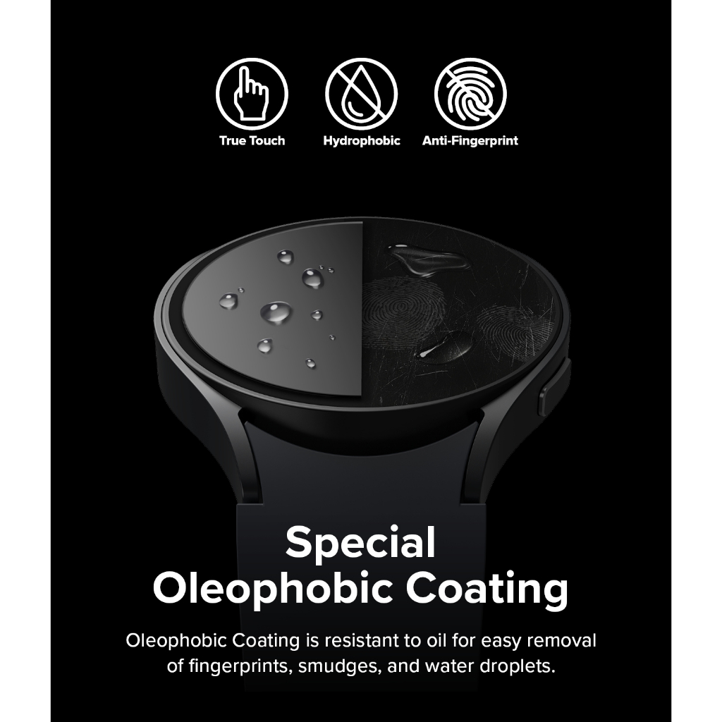 RINGKE Kính Cường Lực Bảo Vệ Màn Hình Chống Trầy Cho Galaxy Watch 6 40mm