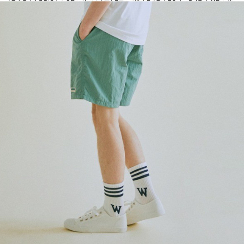 Quần short WHO.A.U WHTHC2511U lưng thun dây sting CALIFORNIA 1849 100% Nylon