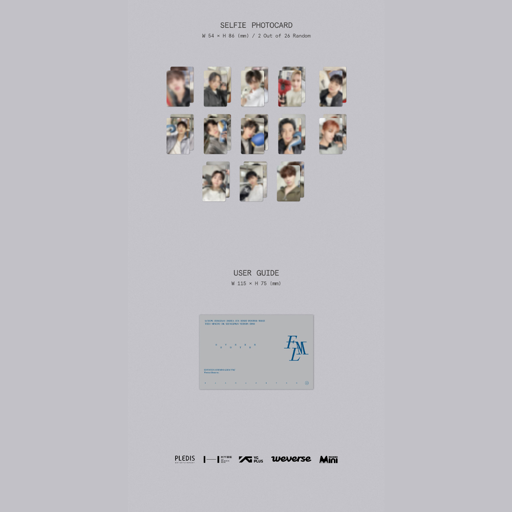 Album Hybe Labels "Seventeen" mini thứ 10 phiên bản FML Weverse