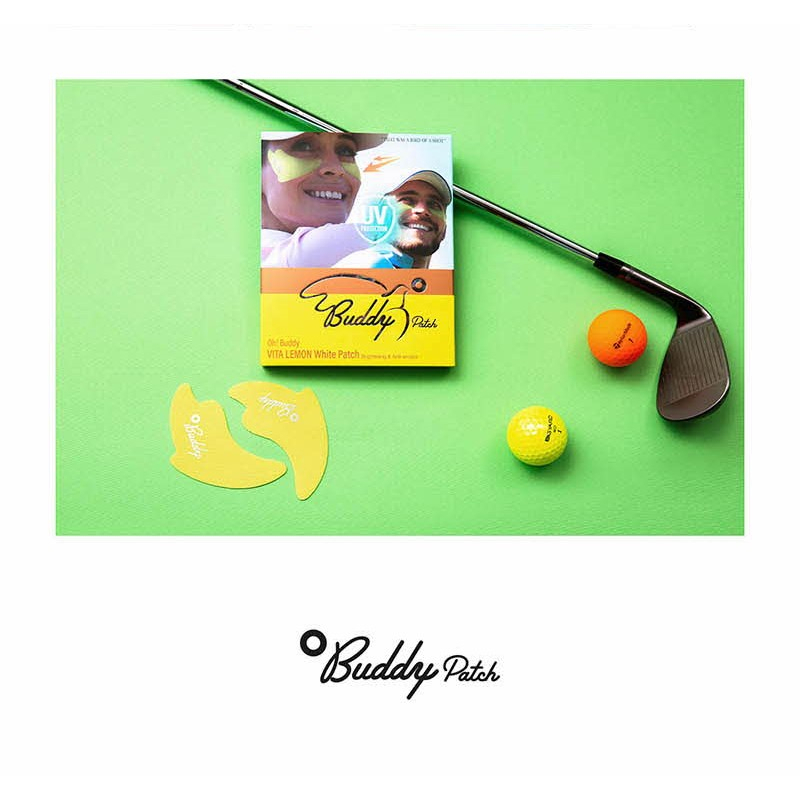 OBuddy UV Protection Golf Sun Eye Patch / Basic, Vita Lemon White hoặc Chic Black