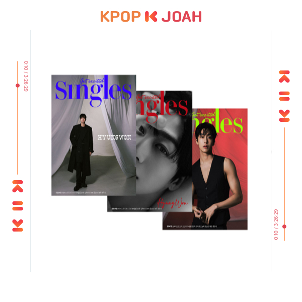 SINGLES KOREA MAGAZINE - COVER: MONSTA X HYUNGWON