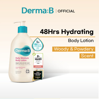 Sữa dưỡng thể Derma:B dưỡng ẩm hàng ngày 400ml