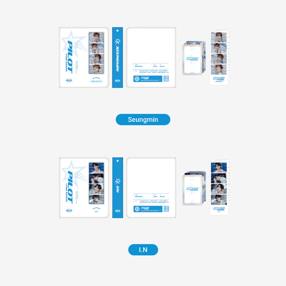 Bộ sách sưu tầm Stray Kids - PILOT : FOR 5 star