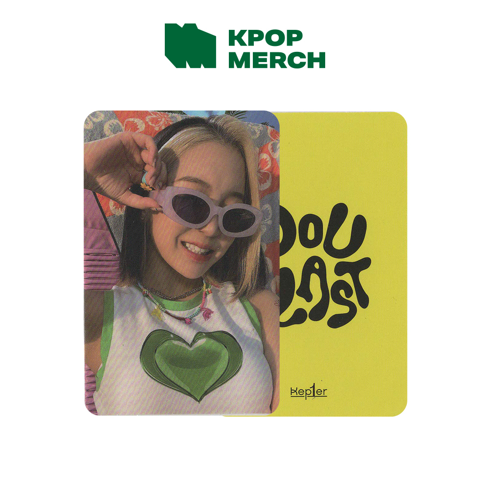 Kep1er Only Pob 2nd mini album Doublast synnara pob Photo card Random