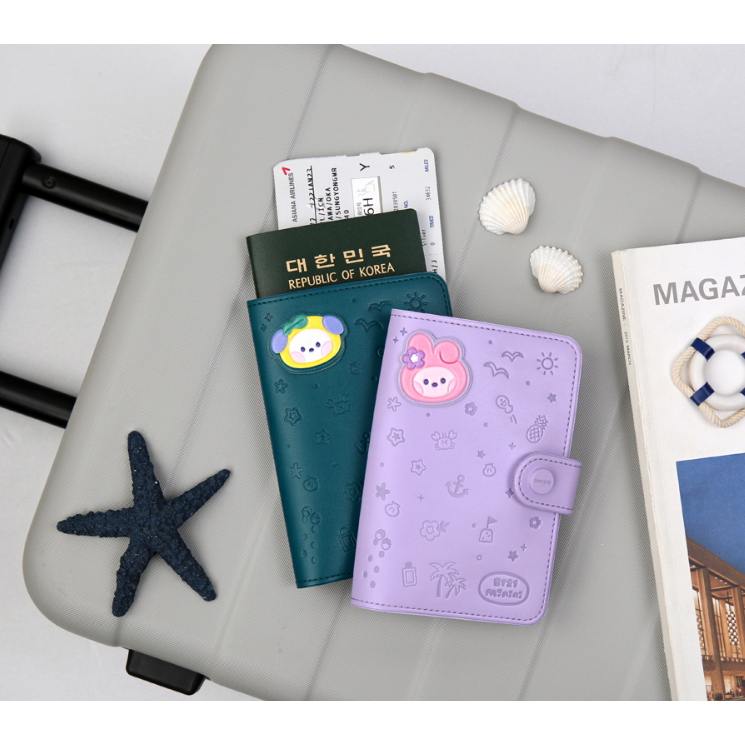 Bao Da Bọc Hộ Chiếu minini BT21