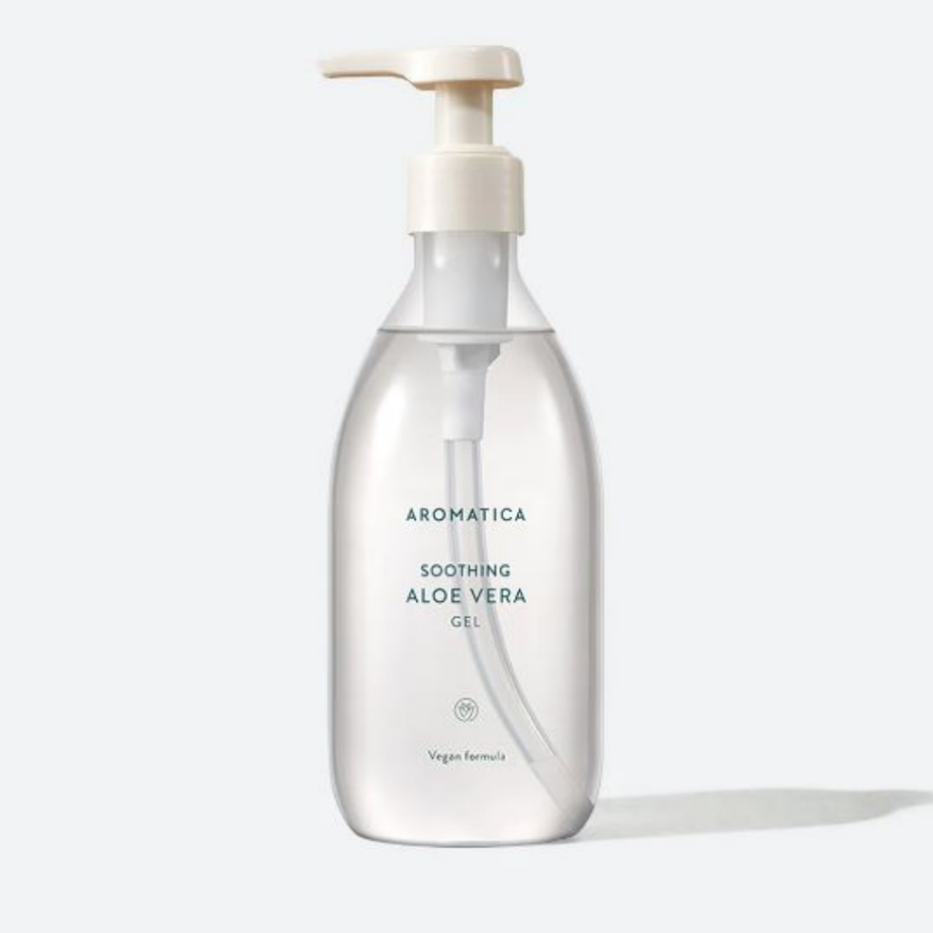 [aromatica] Gel nha đam làm dịu 300ml | Làm dịu, làm mát, dưỡng ẩm, vegan