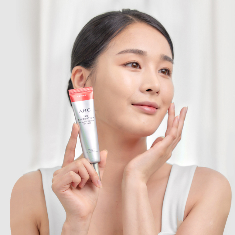 Kem dưỡng mắt đa năng chống lão hóa AHC Ten Revolution Real Eye Cream For Face 35ml
