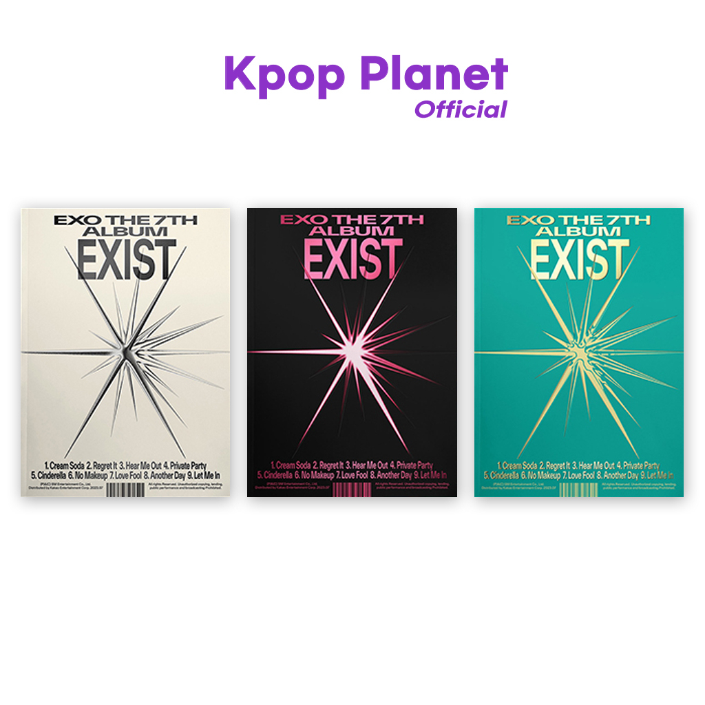[Photo Book ver.] EXO - Album đầy đủ thứ 7 [ EXIST ]