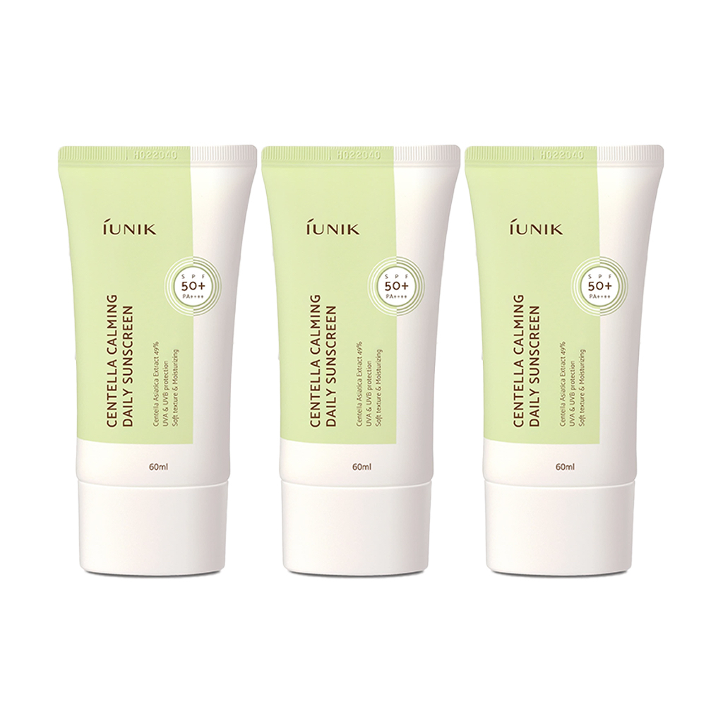 Iunik centella calming daily sunscreen 60ml spf 50+ pa++++