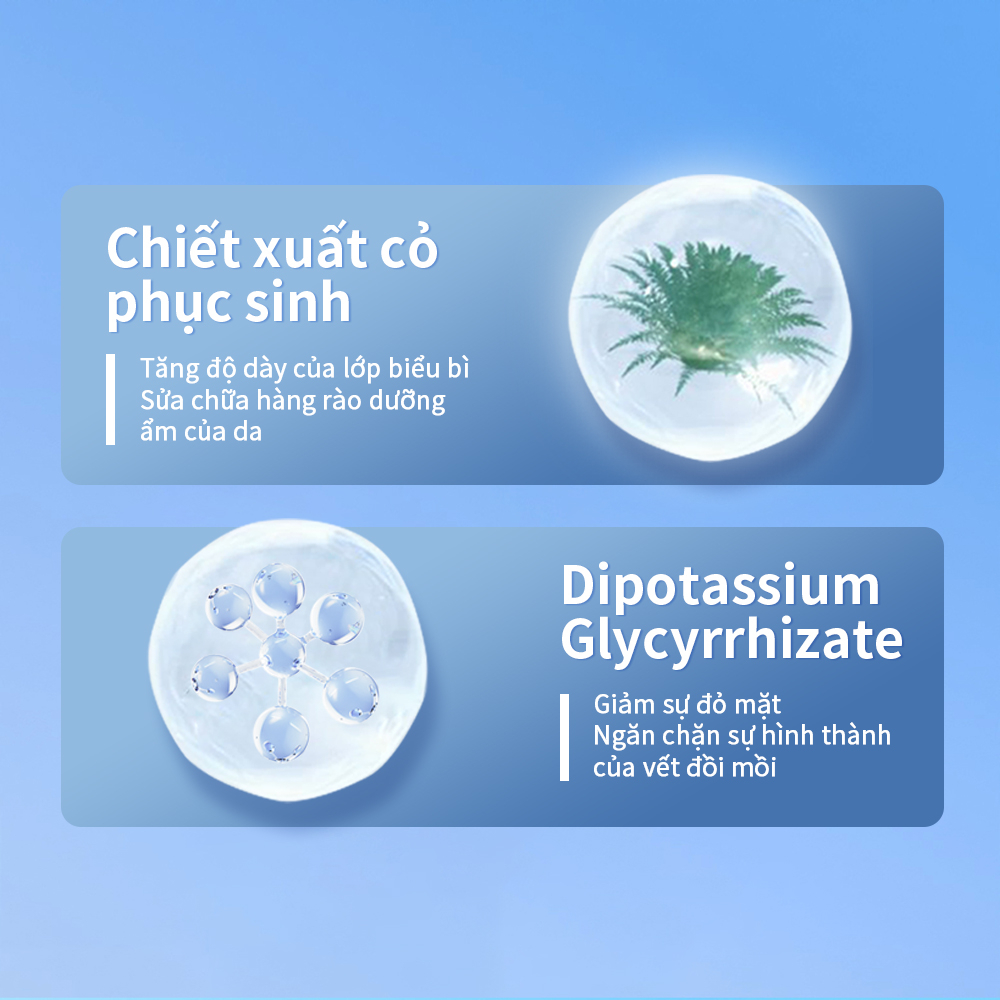 Dưỡng chất serum cấp ẩm chứa Hyaluronic Acid phân tử thấp giúp giữ ẩm sáng bóng da, Giữ ẩm sâu bên trong da HN Ectoin Hydra Sooth Mild Serum 100ml.