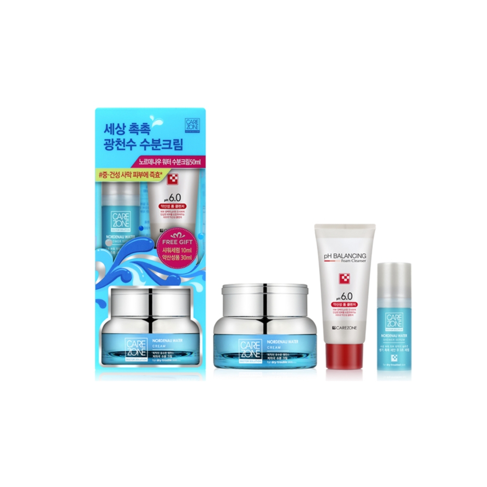 Care Zone Nordenau Water Cream 50ml Bộ đặc biệt Ngày hết hạn là 2026