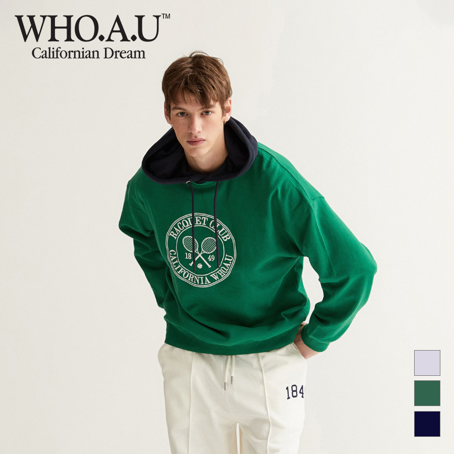 Áo Tennis Letter Sweatshirt (2 mặt) WHO.A.U WHMWD2321U