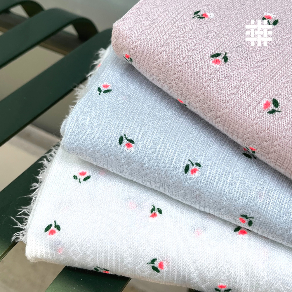 Rayon Spanded Vải jacquard Hàn Quốc Cho Trẻ Em Và Nữ Trong Thời Tiết Nóng Bỏng Theink0259