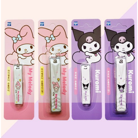 Kềm Cắt Móng Tay Kuromi Chính Hãng Sanrio My Melody Hàn Quốc