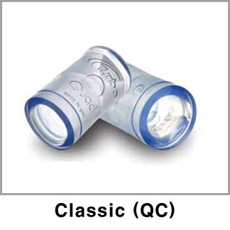 (gói 5 miếng) turbo quad classic (qc) finger grips bowling insert
