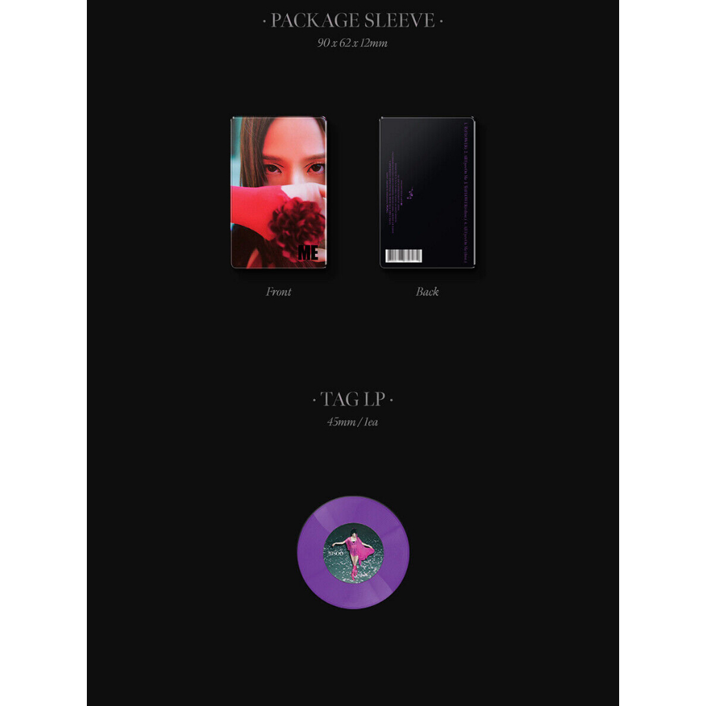 BLACKPINK JISOO  First Single Album TAG ALBUM