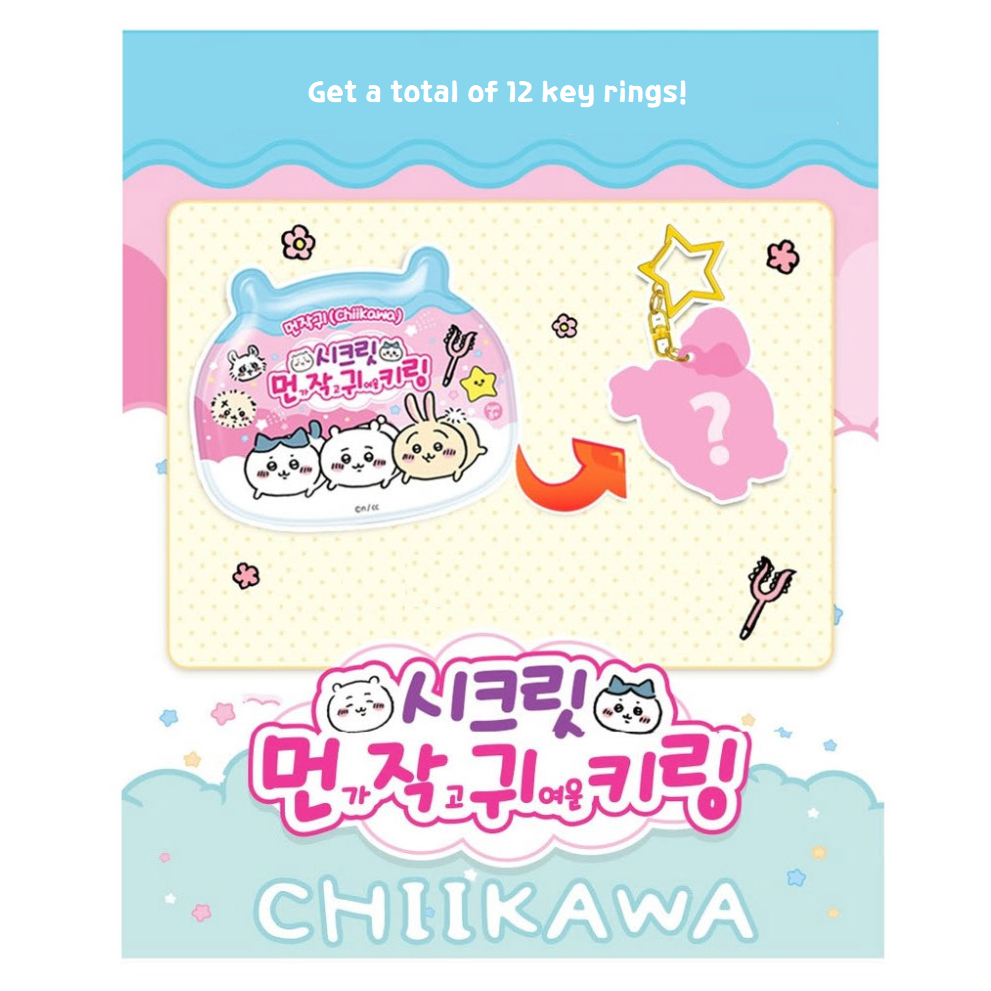 Chiikawa Móc Khóa Hình Quái Vật Nhỏ Dễ Thương